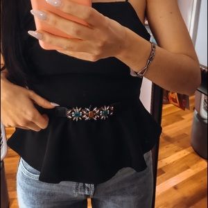 BCBAXAZRIA belt multicolor embellishment